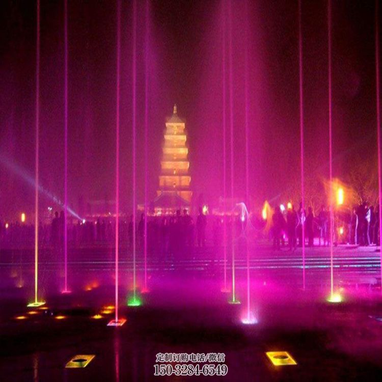 程控方式水景喷泉雕塑,多彩设计理念 程控方式水景喷泉雕塑,多彩设计理念